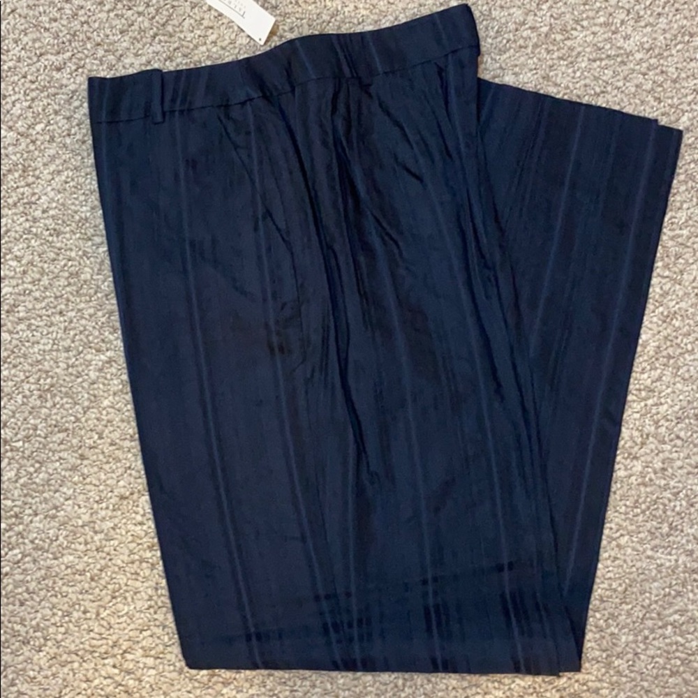 Talbots Collection Formal Pant 14 NWT BlueBlack